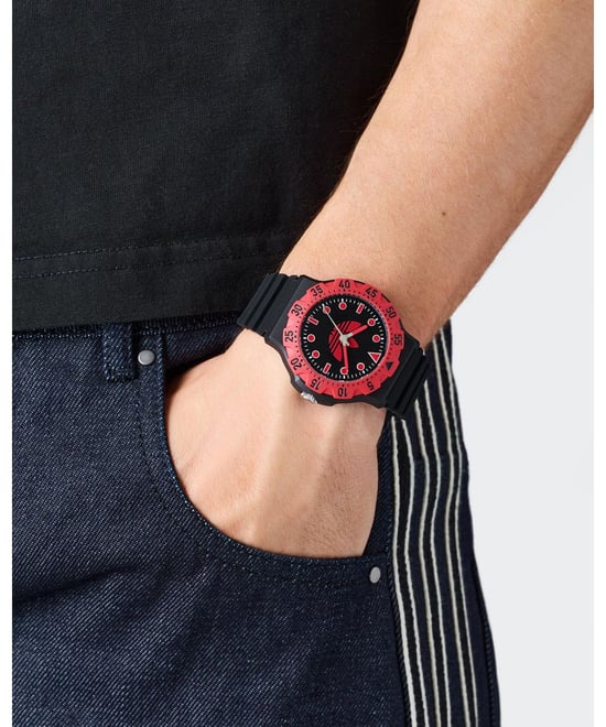 Adidas Originals Discoverer Two Unisex's Black Watch AOSY25514 - Image 4