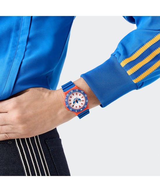 Adidas Originals Ontdekker Twee Unisex Blauw Horloge AOSY25513 - Image 5