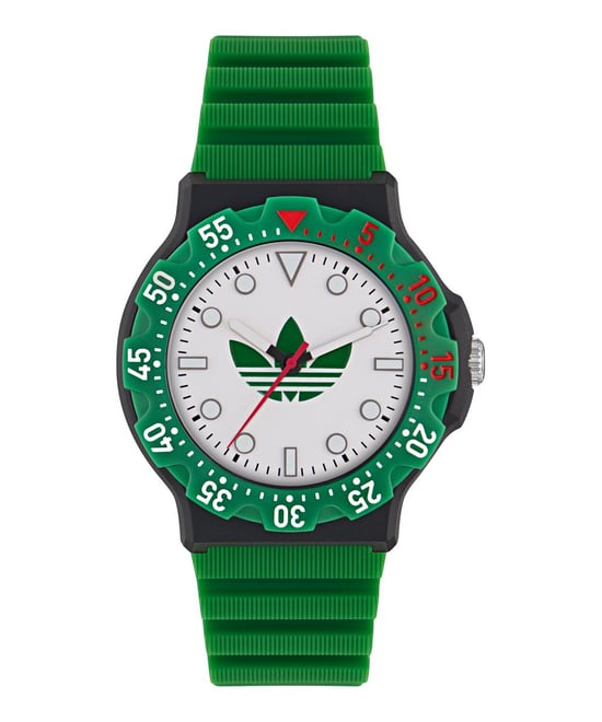 Adidas Originals Discoverer Two Unisex's Green Watch AOSY25512 - Image 1
