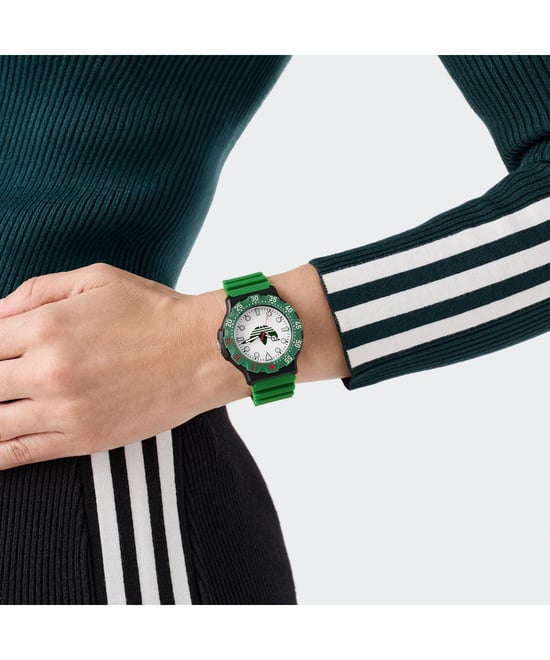 Adidas Originals Discoverer Two Unisex's Green Watch AOSY25512 - Image 5