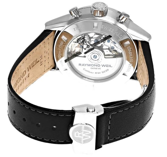 Raymond Weil Freelancer Men's Black Watch 7741-SC1-20021 - Image 4