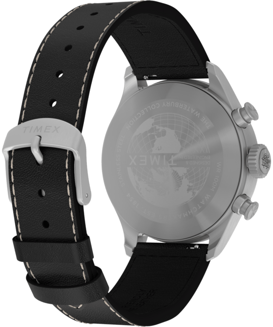 Timex Waterbury Ace Heren Horloge Zwart TW2Y19000 - Image 4