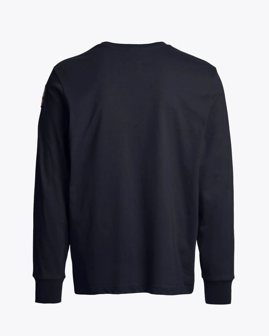Kip Long Sleeve T-Shirt in Dark Blue - Image 2