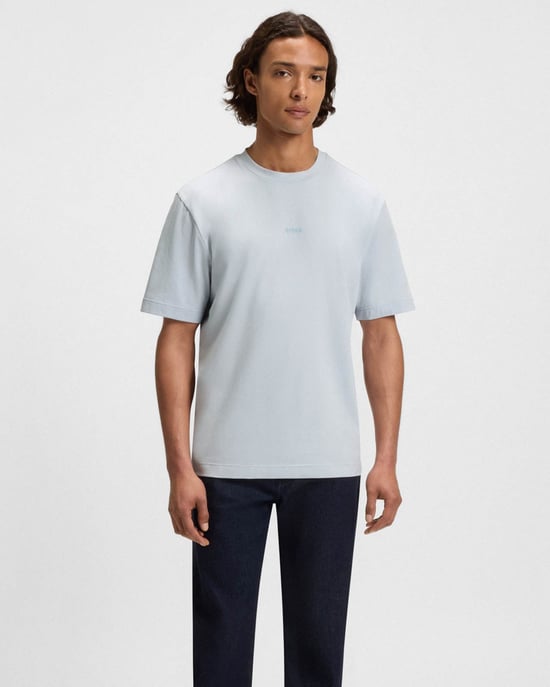 TChup Crew Neck T-Shirt in Light Grey - Image 4