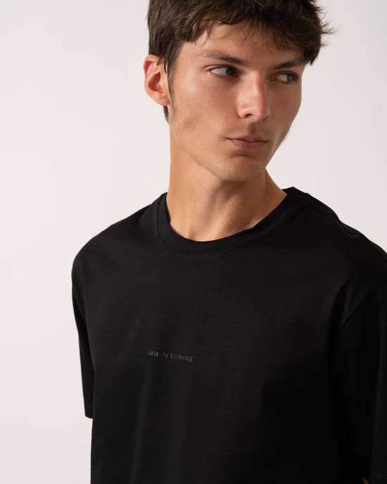 UC001 Regular Fit T-Shirt in Black - Image 2