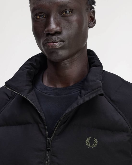 Raglan Sleeve Jacket in Black - Image 6