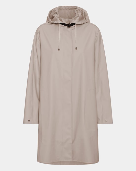 Raincoat in Nude - Image 3