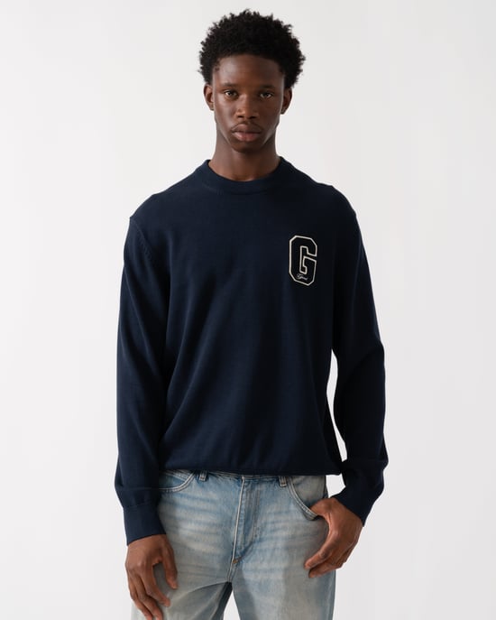 Small Jumper in Dark Blue - Image 1