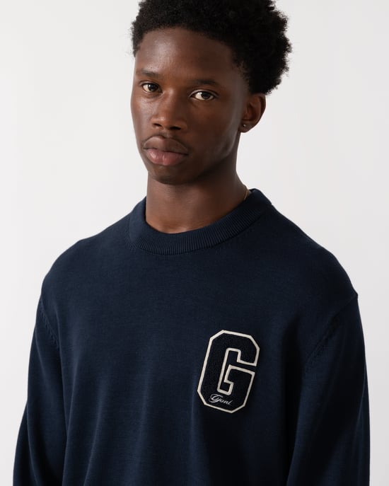 Small Jumper in Dark Blue - Image 3