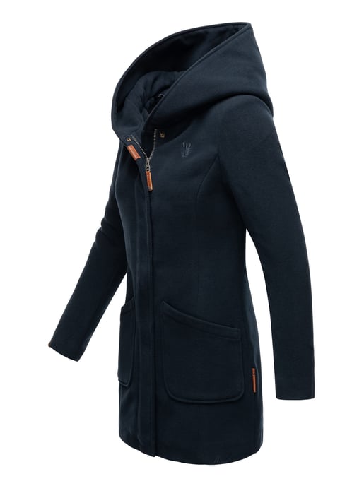 Marikoo dames wintermantel met capuchon en getailleerd model - Image 6