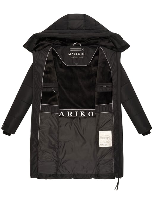 Marikoo Natsukoo women’s winter coat – warm, teddy-lined & hooded - Image 5
