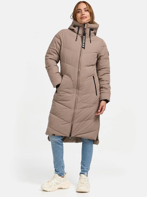 Marikoo Benikoo dames winterjas – lang, warm & stijlvol - Image 6