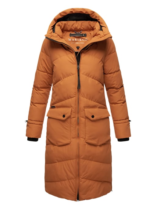 Marikoo Tomomii women’s winter coat – long, warm & hooded - Image 1