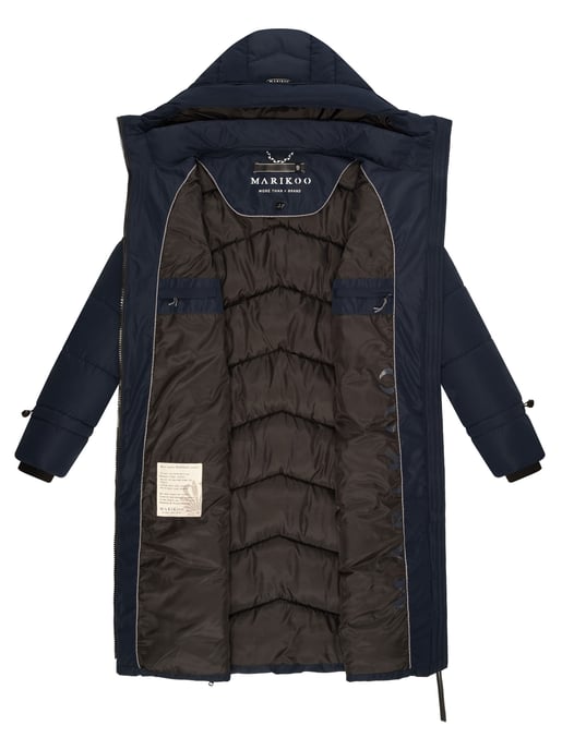 Marikoo Tomomii women’s winter coat – long, warm & hooded - Image 5