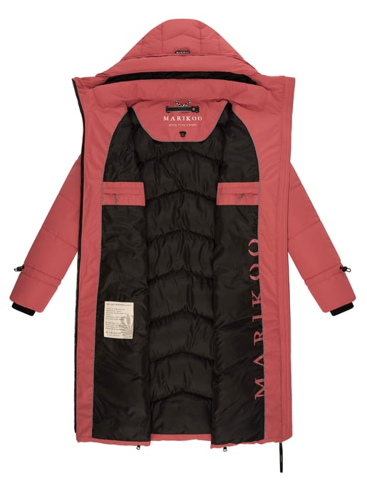 Marikoo Tomomii women’s winter coat – long, warm & hooded - Image 5