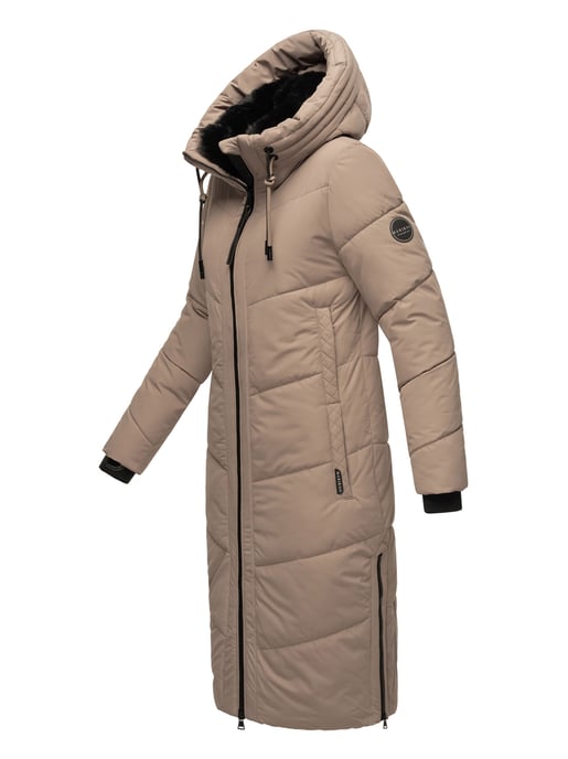 Marikoo Nadaree dames winterjas – lang, warm & met capuchon - Image 3
