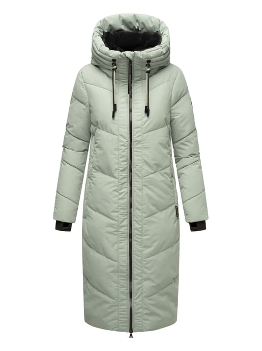 Marikoo Nadaree dames winterjas – lang, warm & met capuchon - Image 2