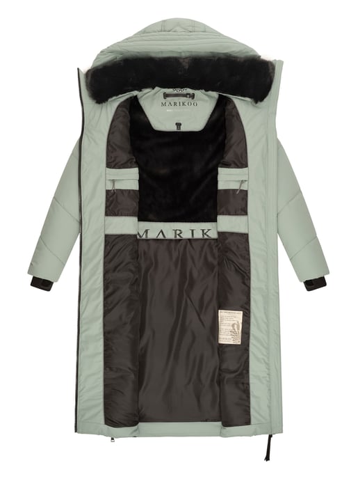 Marikoo Nadaree dames winterjas – lang, warm & met capuchon - Image 5