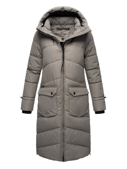 Marikoo Tomomii dames winterjas – lang, warm & met capuchon - Image 1