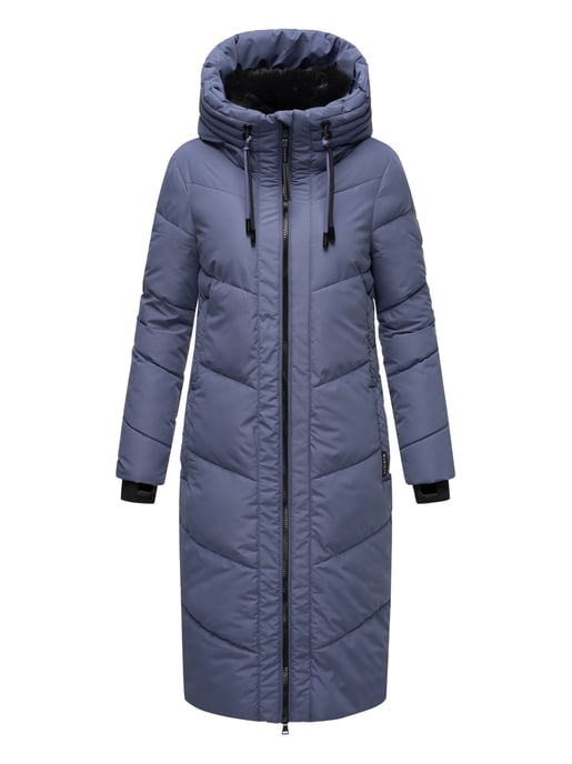 Marikoo Nadaree dames winterjas – lang, warm & met capuchon - Image 2