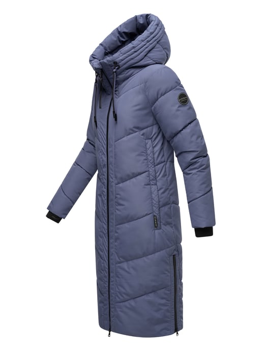 Marikoo Nadaree dames winterjas – lang, warm & met capuchon - Image 3