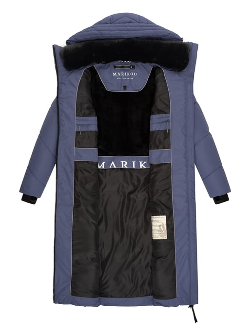 Marikoo Nadaree dames winterjas – lang, warm & met capuchon - Image 5