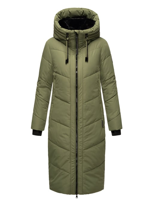 Marikoo Nadaree dames winterjas – lang, warm & met capuchon - Image 2