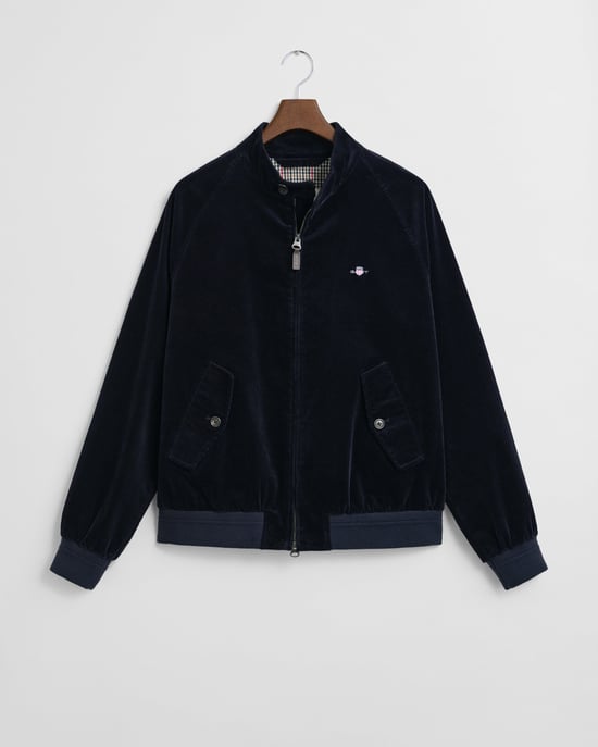Harrington Jacket in Dark Blue - Image 5