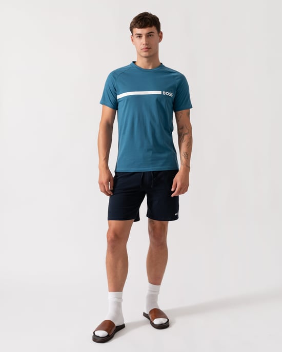 Slim Fit T-shirt i Blå - Image 3