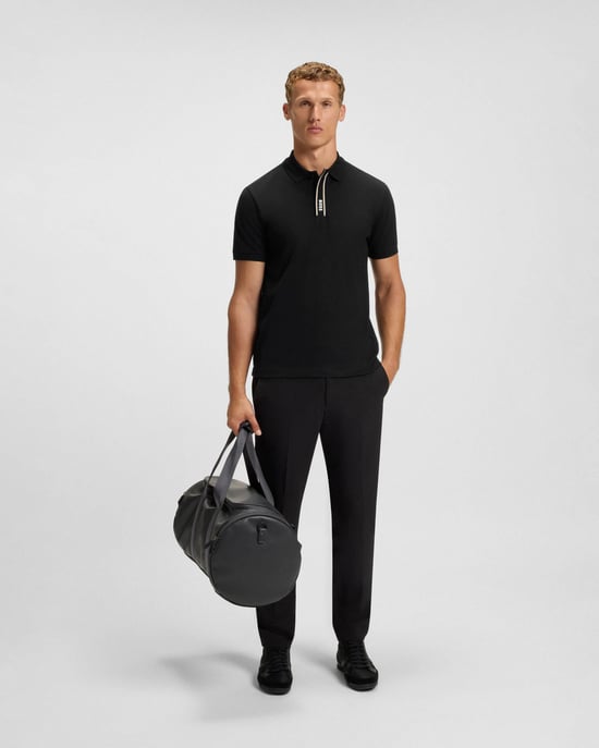 Paddy GOC Polo Shirt in Black - Image 3