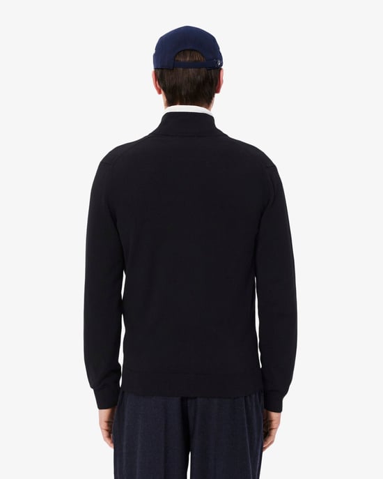 High Neck Sweater in Black - Image 3