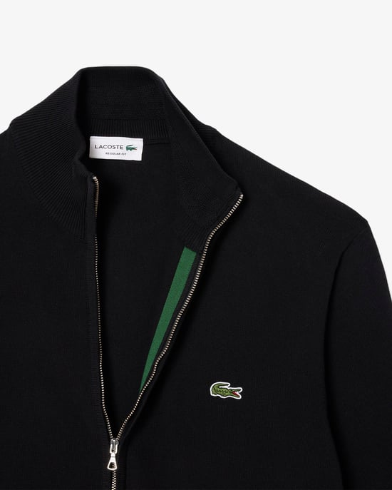 High Neck Sweater in Black - Image 4