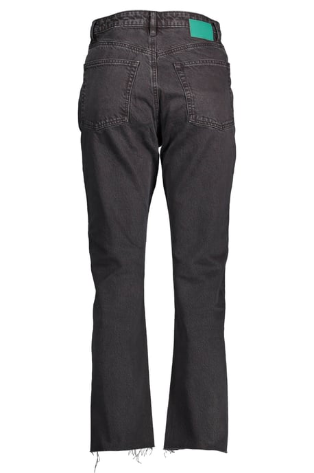 Rechstreeks Gesneden Jeans met Ruwe Zoom - Image 2