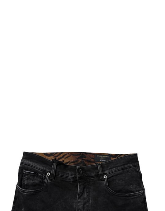 Slim Fit Versleten Jeans - Image 5