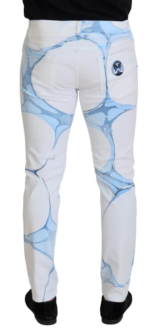 Geprinte Slimfit Jeans - Image 4