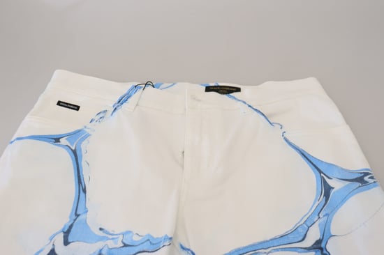 Geprinte Slimfit Jeans - Image 6