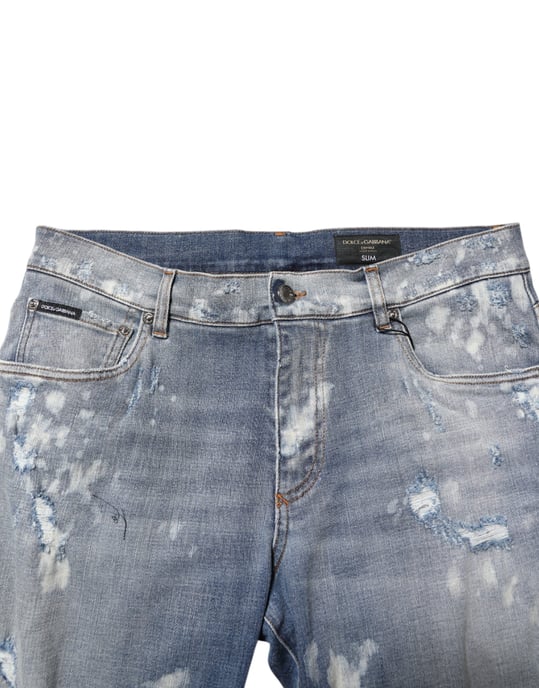 Sliten Slim Fit Jeans - Image 5