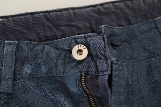 Slim Fit Texturerade Jeans - Image 5