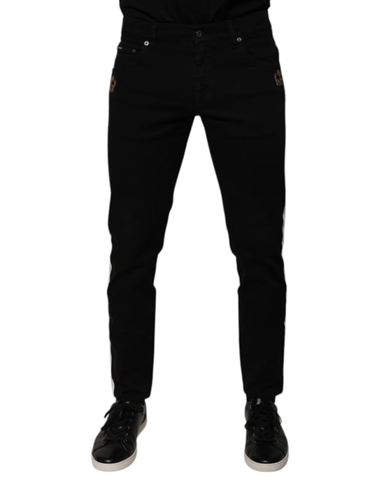 Slimfit Jeans met Kroonpatch Detail - Image 2