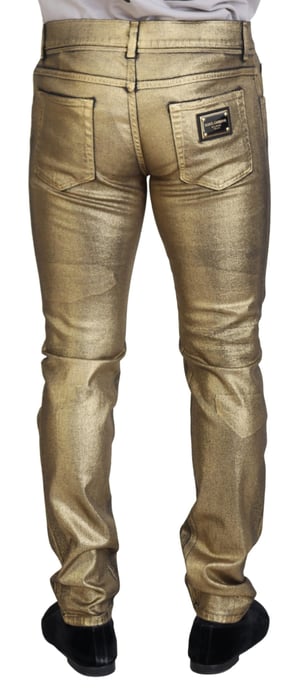 Rippade Slimfit Jeans - Image 3