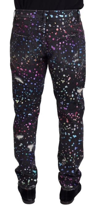 Regenboog Spat Verweerde Jeans Pan73302 - Image 3