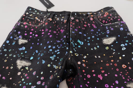 Regenboog Spat Verweerde Jeans Pan73302 - Image 5