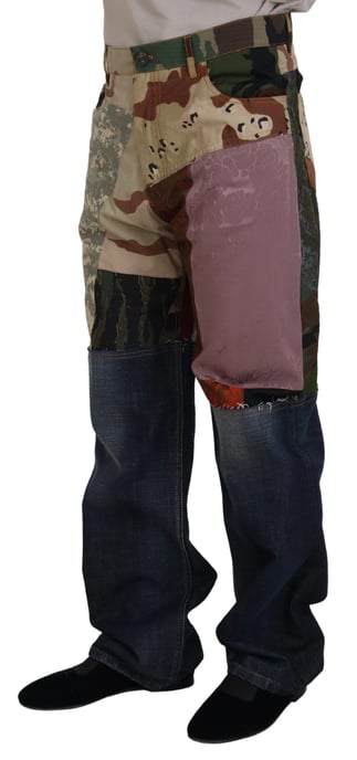 Patchwork Jeans Multicamouflage - Image 2