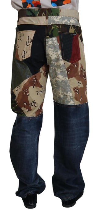 Patchwork Jeans Multicamouflage - Image 3