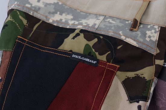 Patchwork Jeans Multicamouflage - Image 5