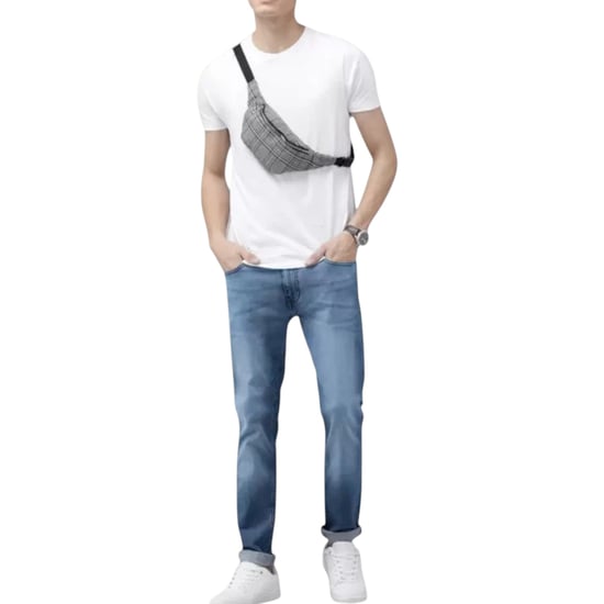 Pepe Jeans Mens Denim Jeans Slim Fit Casual Trousers Cotton Stretch Pant Bottom - Image 4