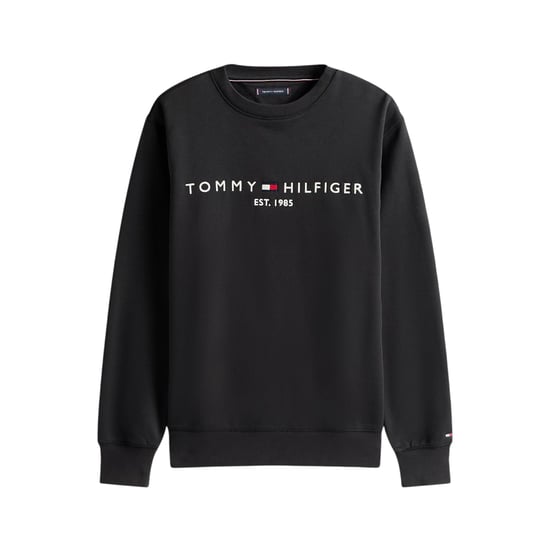 Tommy Hilfiger Mens Fleece Sweatshirt Embroidered Logo Pullover Crew Neck Jumper - Image 4
