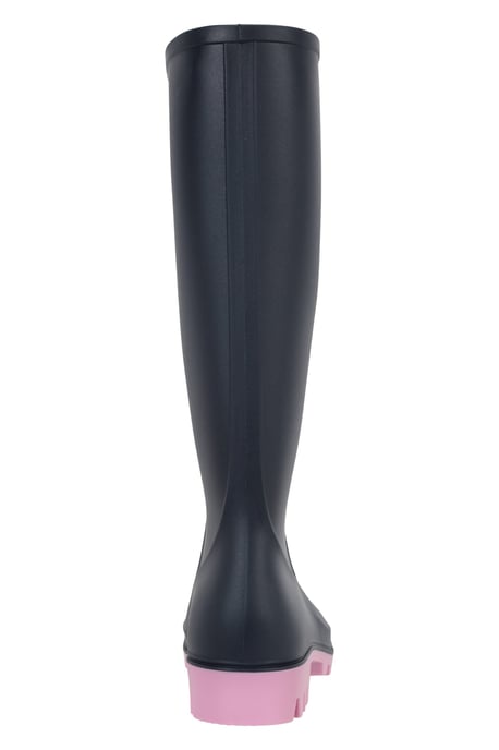 'Splash' Women's Wellies EVA Cushioning Waterproof Rain Boots Dark Blue - Image 3