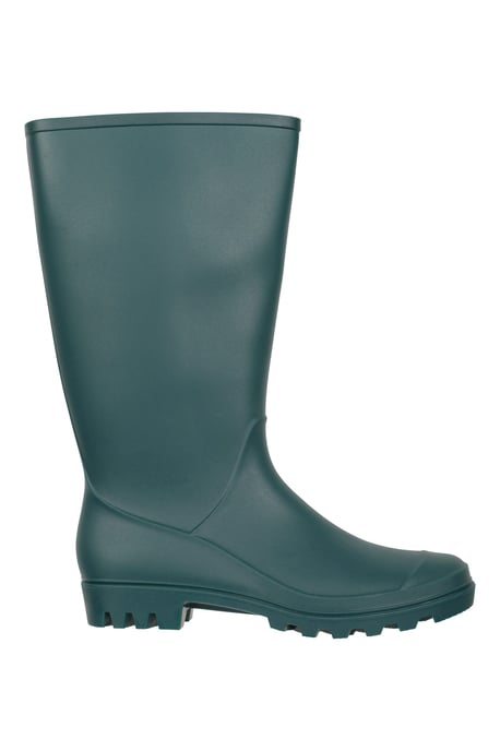 'Splash' Women's Wellies EVA Cushioning Waterproof Rain Boots Teal - Image 2