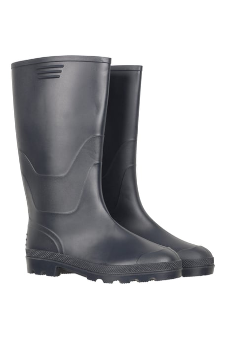 'Wade' Men's Wellies Waterproof Quick Wicking Breathable Boots Navy - Image 1